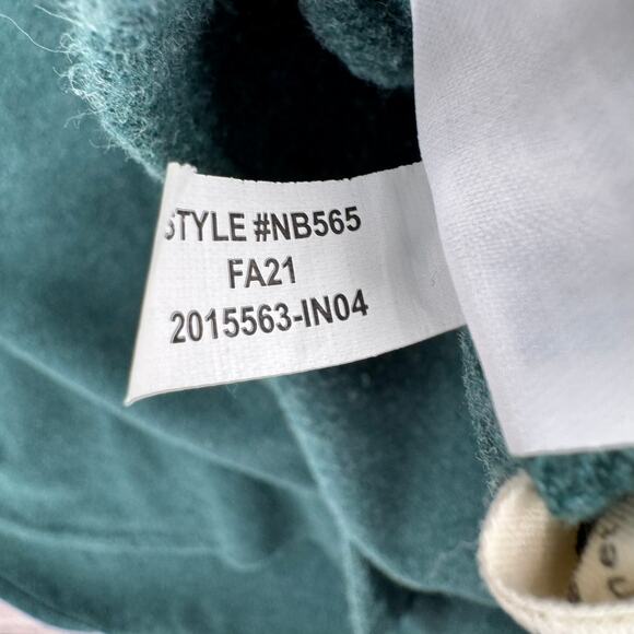 Madewell Flannel Oversized Ex-Boyfriend Swing Shirt Womens Small Green - Picture 10 of 13